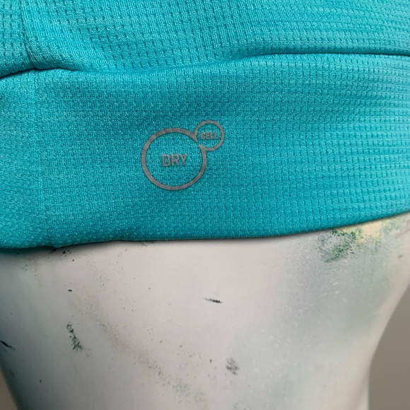 PUMA Dry cell teal long sleeve hooded t-shirt with pouch Women’s medium - Picture 4 of 8